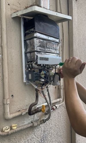 Manutenção em Aquecedor